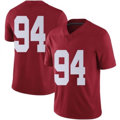 NCAA Youth Alabama Crimson Tide #94 DJ Dale Stitched College Nike Authentic No Name Crimson Football Jersey JS17Y17NC